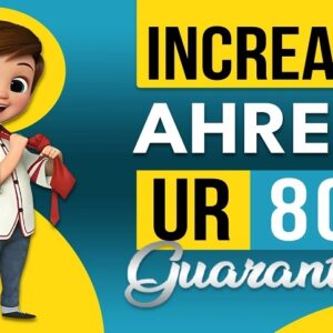 Increase Ahrefs UR 80+ of your website Safe and Guaranteed