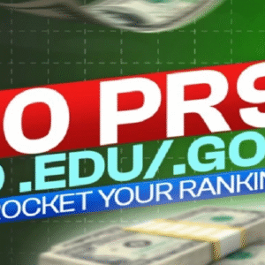 50 PR9 20 EDU/GOV Permanent High Authority SEO Backlinks