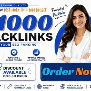 Get 1000 Backlinks GUEST Post, Sidebar Blogroll, Contextual, PR9 Profile, PDF And Indexing Tier 2 for $30